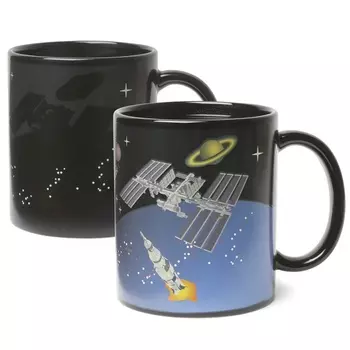 Кружка 325 мл Kikkerland Space Morph