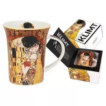 Кружка 350 мл Carmani Густав Климт Поцелуй
