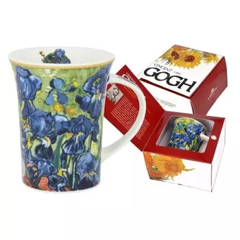 Кружка 350 мл Carmani Ирисы Ван Гог