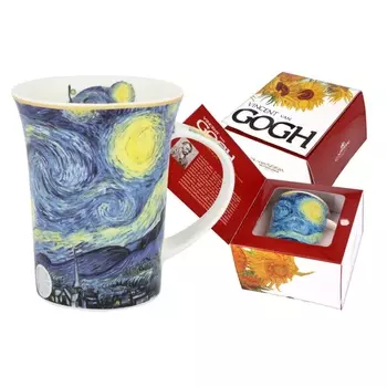 Кружка 350 мл Carmani Звёздная ночь Ван Гог
