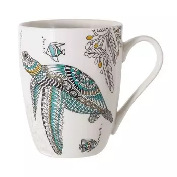 Кружка 350 мл Морская черепаха Home &amp; Style Морской мир