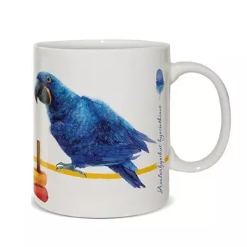 Кружка 350 мл Priority Попугаи Гиацинтовый ара