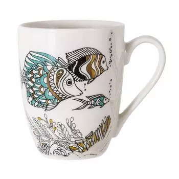 Кружка 350 мл Рыбки Home &amp; Style Морской мир