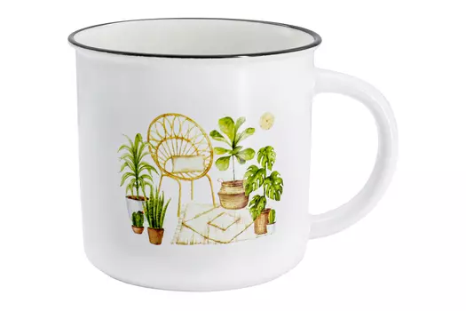 Кружка 380 мл Home & Style Релакс