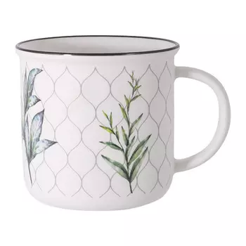 Кружка 400 мл Home &amp; Style Гербарий Ботаника
