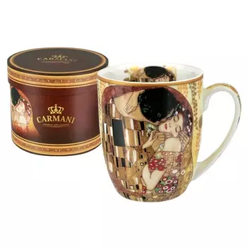 Кружка 400 мл Carmani Густав Климт Поцелуй