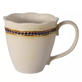 Кружка 400 мл Matceramica Pompeia кремовый