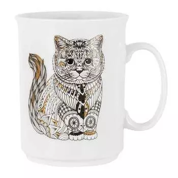 Кружка 415 мл Кот Home &amp; Style Wild