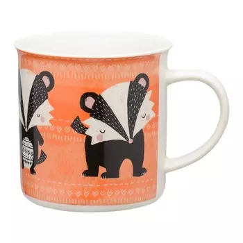 Кружка 420 мл Price&amp;Kensington Woodland Animals оранжевый
