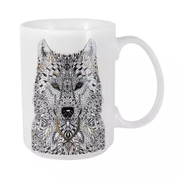 Кружка 500 мл Волк Home & Style Wild