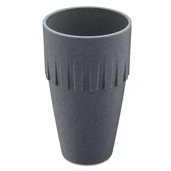 Кружка для латте 400 мл Koziol Connect Organic тёмно-серый