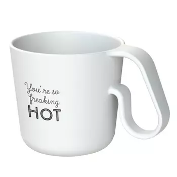 Кружка MAXX You Are So Freaking Hot 350 мл белая