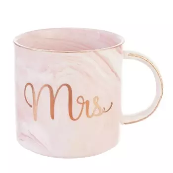 Кружка Royal Classics Mrs розовый