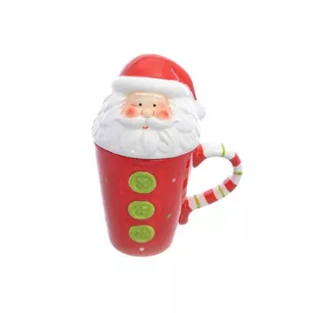 Кружка с крышкой 300 мл Royal Classics Christmas time