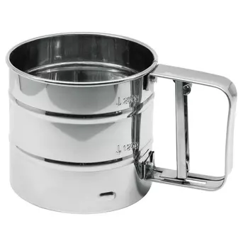 Кружка-сито для муки из нержавеющей стали 850 мл Vinzer