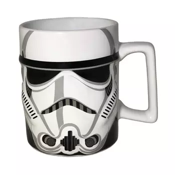 Кружка 400 мл Disney Звёздные войны Штурмовик (рельефная)