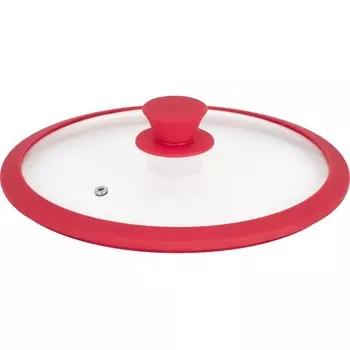 Крышка стеклянная с силиконовым ободом 22 см "София" Master House