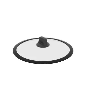 Крышка стеклянная с силиконовым ободом 28 см Nadoba Dara