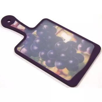 Кухонная доска 35 х 18 см Atlantis Flutto фиолетовый