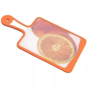 Кухонная доска 35 х 18 см Atlantis Flutto оранжевый