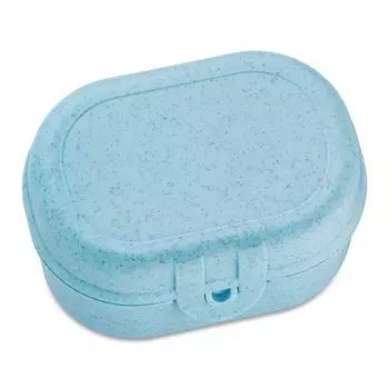 Ланч-бокс 9,6 х 5,2 см Koziol Pascal organic голубой