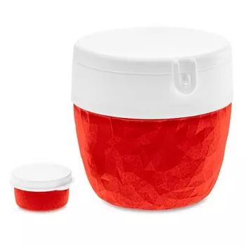 Ланч-бокс Koziol Bentobox L organic красный