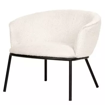 Лаунж-кресло Bergenson Bjorn Paal букле бежевый