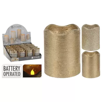 LED свеча Excellent Houseware в ассортименте золотая