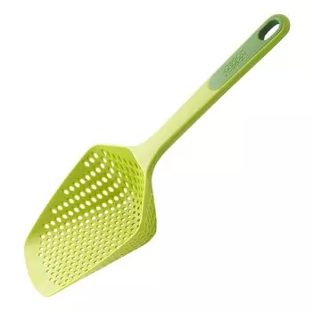 Ложка-дуршлаг Joseph Joseph Scoop Plus большая зелёный