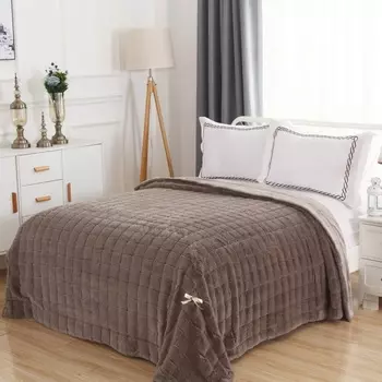 Плед 160 х 220 см Sofi de Marko Мадлен кофейный