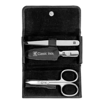 Маникюрный набор Zwilling Classic Inox 3 предмета чёрный