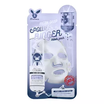 Маска для лица с молочными протеинами Elizavecca Power Ringer Mask Pack Milk Deep
