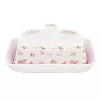 Маслёнка с крышкой Royal Classics бабочки