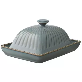 Маслёнка Tkano Kitchen Spirit тёмно-серый