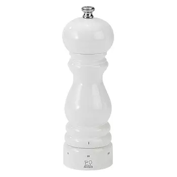 Мельница для перца 18 см Peugeot Paris белый лак дерево