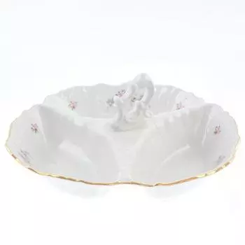 Менажница 24 см Bernadotte Дикая роза золото