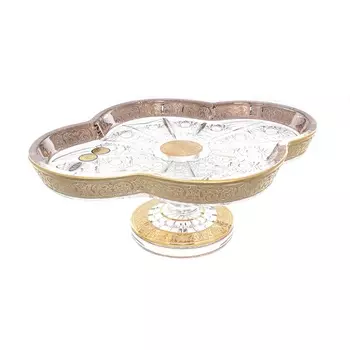 Менажница 24 см Bohemia Max Crystal