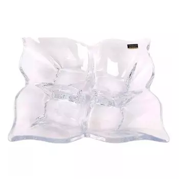 Менажница 36 см Crystalite Bohemia Florale