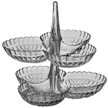 Менажница Guzzini Tiffany серый