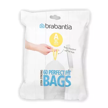 Мешки для мусора PerfectFit Brabantia 3л, 60шт