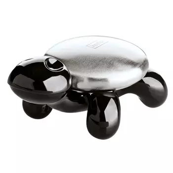 Металлическое мыло c подставкой Amanda чёрное