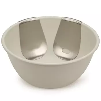 Миска с приборами для салата 30 см Joseph Joseph Uno Stone