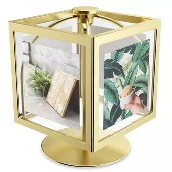 Мультирамка 11 х 16 см Umbra Rocker латунь