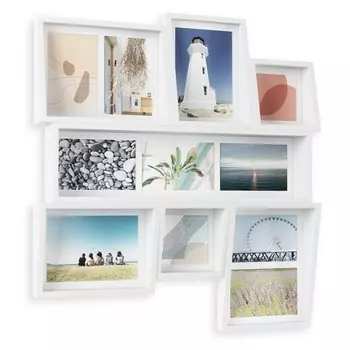 Мультирамка настенная Umbra Edge белый