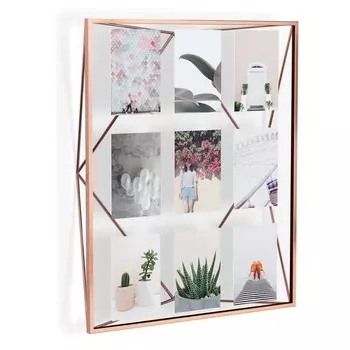 Мультирамка настенная Umbra Prisma медь