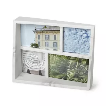 Мультирамка Umbra Edge мрамор