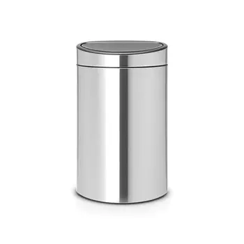 Мусорный бак 11 + 23 л Brabantia Touch Bin New cтальной матовый