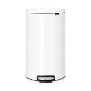 Мусорный бак 30 л Brabantia FlatBack+ белый