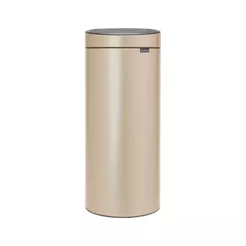 Мусорный бак 30 л Brabantia Touch Bin New шампань