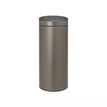 Мусорный бак 30 л Brabantia Touch Bin New платиновый